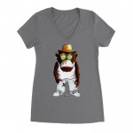 Ladies T-Shirt Wise Monkey - See no evil